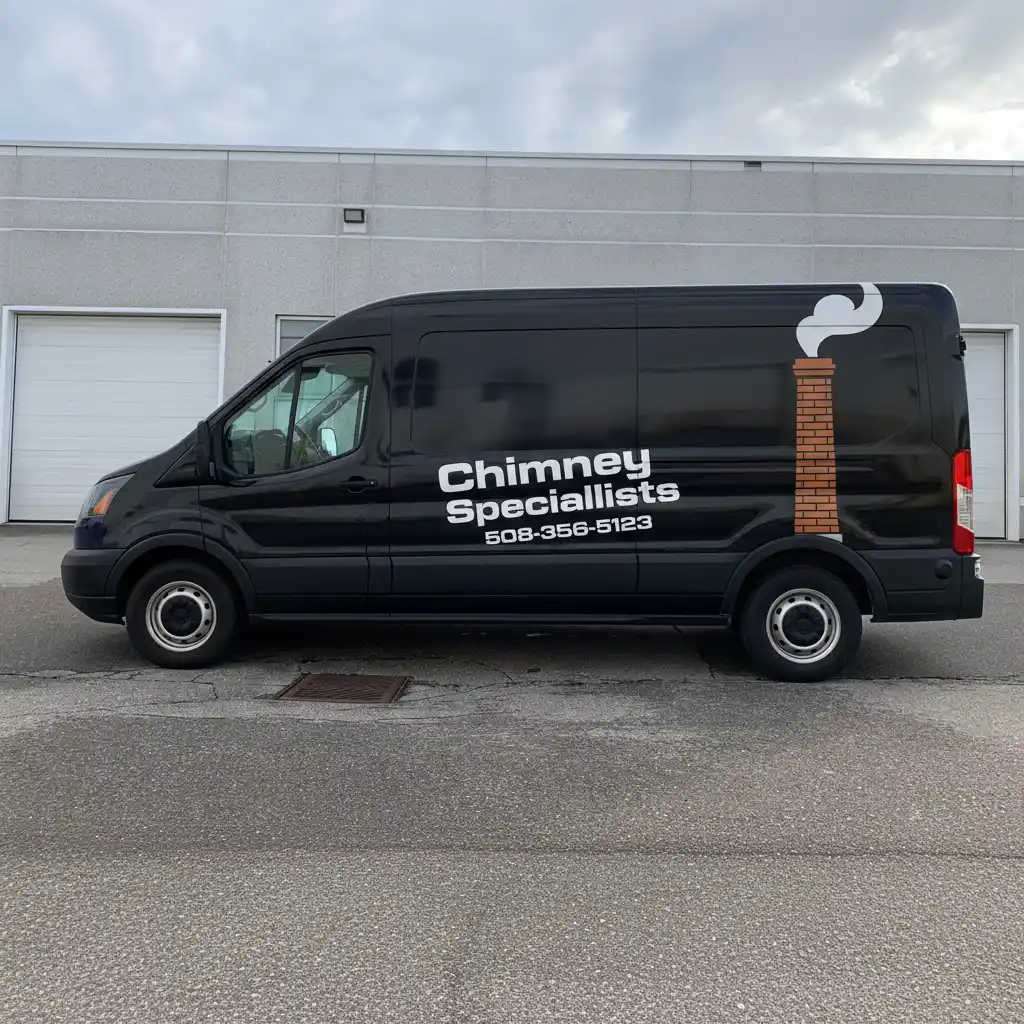 Chimney Specialists service vehicle ready to serve Boston area homes